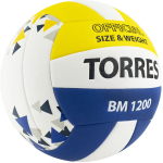 Мяч волейбольный матчевый TORRES BM1200 р.5